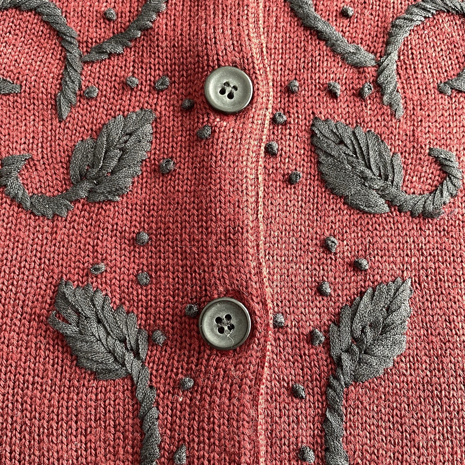 Pendleton Women's Vest 1X Embordered Knit Cardiga… - image 4