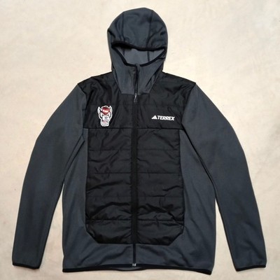 NC State Wolfpack Adidas Terrex Multi Hybrid Hoodie Jacket (IR7883) Size LARGE