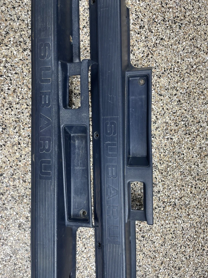 1982-87 Subaru Brat OEM  Door Threshold Doorsill Driver and Passenger Pair - Image 3 of 4