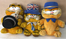 Vintage Garfield Plush Soft Toys X3 1981 R.Dakin & Co Garfield Character Toys