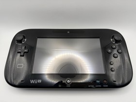 Nintendo Wii U 32GB Console Deluxe Set - Black Working Console Gamepad And Game