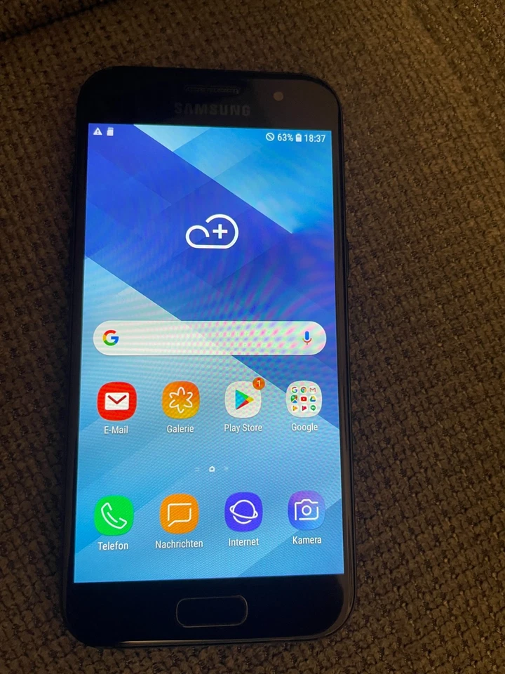 Samsung Galaxy A3 (2017) SM-A5100 - 16GB - Schwarz (Ohne Simlock) WIE NEU!! - Bild 3 von 3