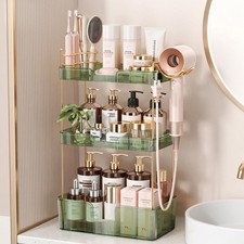 Bathroom Counter Organizer for Vanity, Makeup Organizer Countertop with Holde...