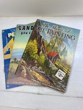 Lot of 3 Vintage Painting Instructional Books
