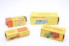 F x4 Vintage Dinky Boxed Die-Cast incl 470 Shell Austin Van, 117 Caravan, etc