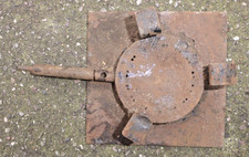 Cast iron gas fired burner stand