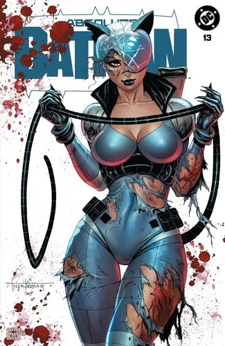 ABSOLUTE BATMAN #13 Battle Damage Kirkham Variant TRADE DRESS 1st Catwoman