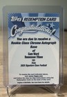 2025 Topps Signature Cam Ward Rookie Class Chrome Autographs (RAW)
