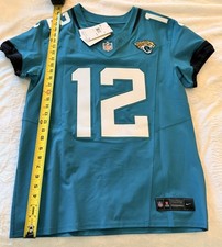 NIKE Jacksonville Jaguars Teal Vapor F.U.S.E ELITE Jersey (40) (M) TRAVIS HUNTER