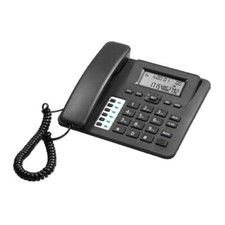 Caller Display Telephone Hands Calling Corded Landline Phone Adjustable