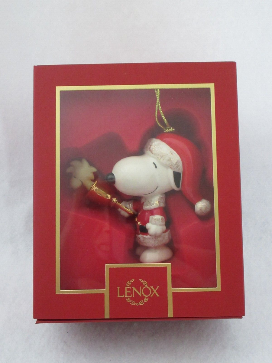 Snoopy Ringing Bell 2023 Lenox Peanuts Porcelain Ornament - NIB | eBay