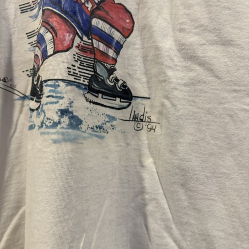 Vintage Hockey Mann 1994 Shirt - Bild 3 von 5