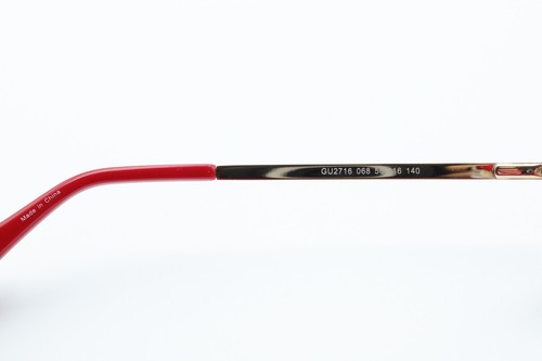 GUESS GU2716 068 Red / Gold 56-16-140 Eyeglass Frames Flex Hinges T46 - Imagen 9 de 13