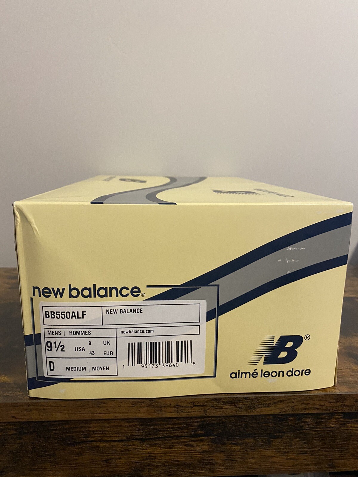 New Balance x Aime Leon Dore 550 Navy - Men’s 9.5, DS image 9