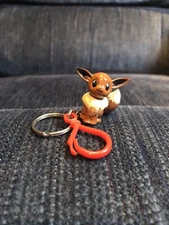 1999 Pokemon Eevee Keychain Basic Fun Item#753-0 Gotta Catch Em All New