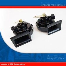 12V High & Low Tone Horns Signal Klaxon A3 Leon Golf Octavia Passat T4 3B0951223