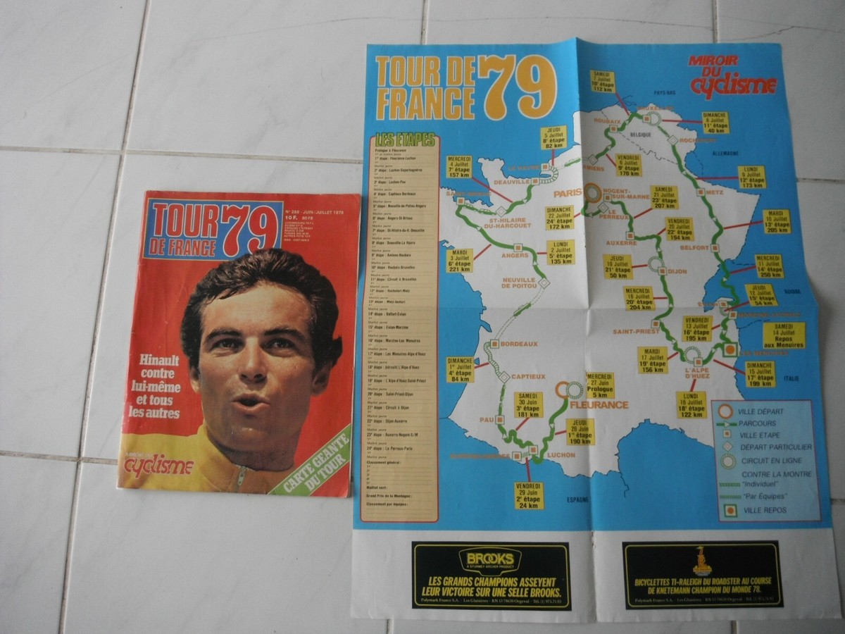 MIROIR du CYCLISME 241 10.1977 POULIDOR HINAULT MOSER