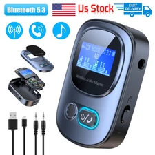 Wireless Bluetooth 5.3 Transmitter Receiver Adapter For Home Car Stereo Speakers