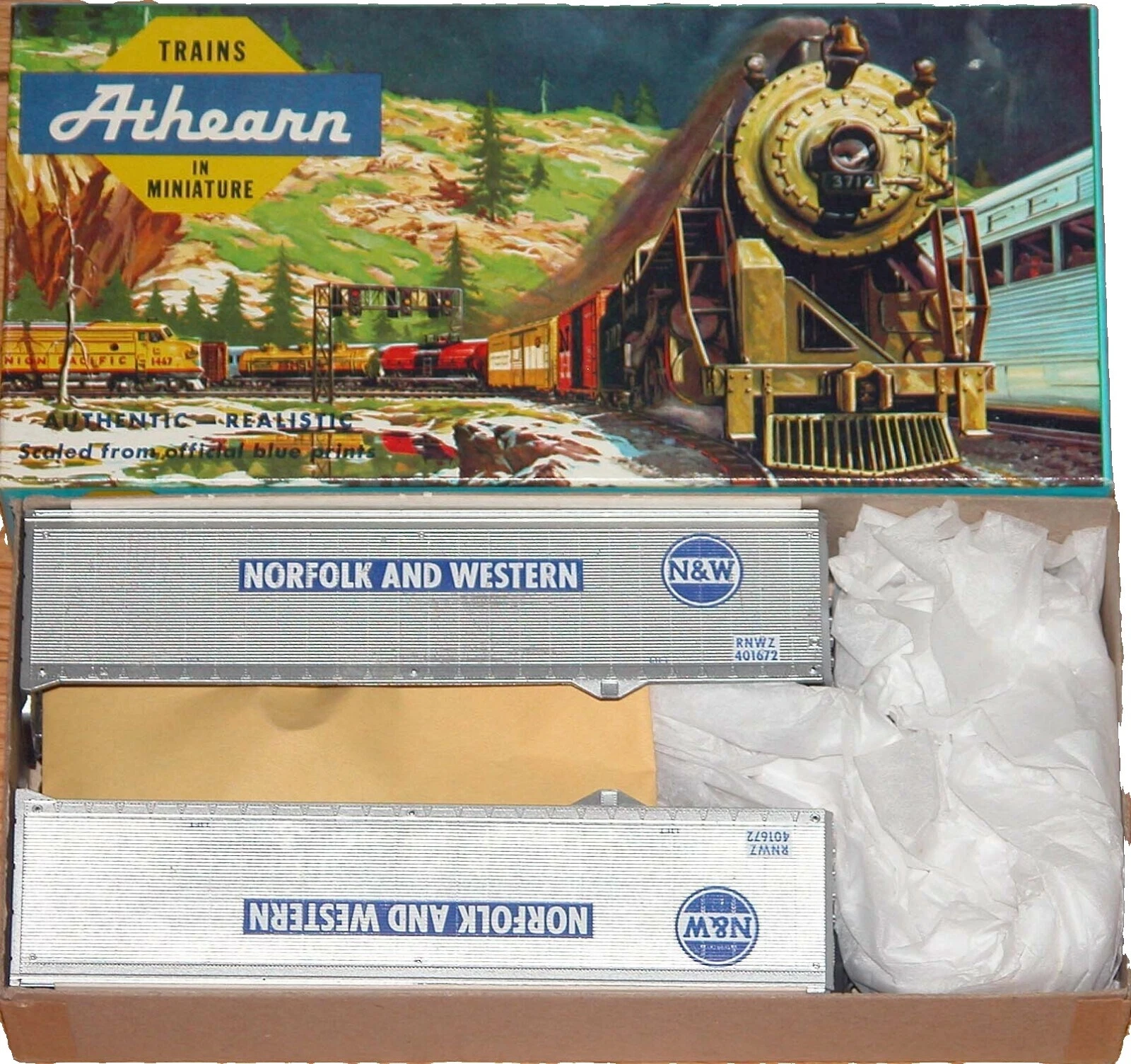 Athearn Polystyrene Model Trains