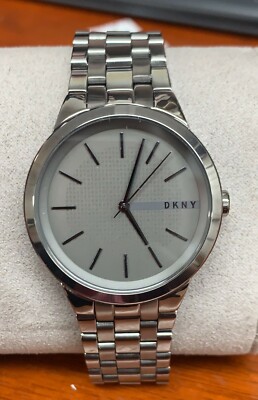 DKNY NY2384 Park Slope Grey Dial Stainless Steel Women's