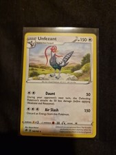 Pokémon TCG Unfezant Rebel Clash 145/192 Regular Rare