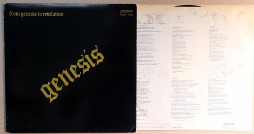Genesis-From Genesis to Revelation Canadian London prog psych lp