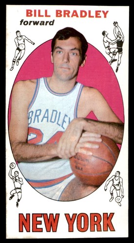 1969 Topps Basketball #43 Bill Bradley VG *f25 - 第 1/2 張圖片