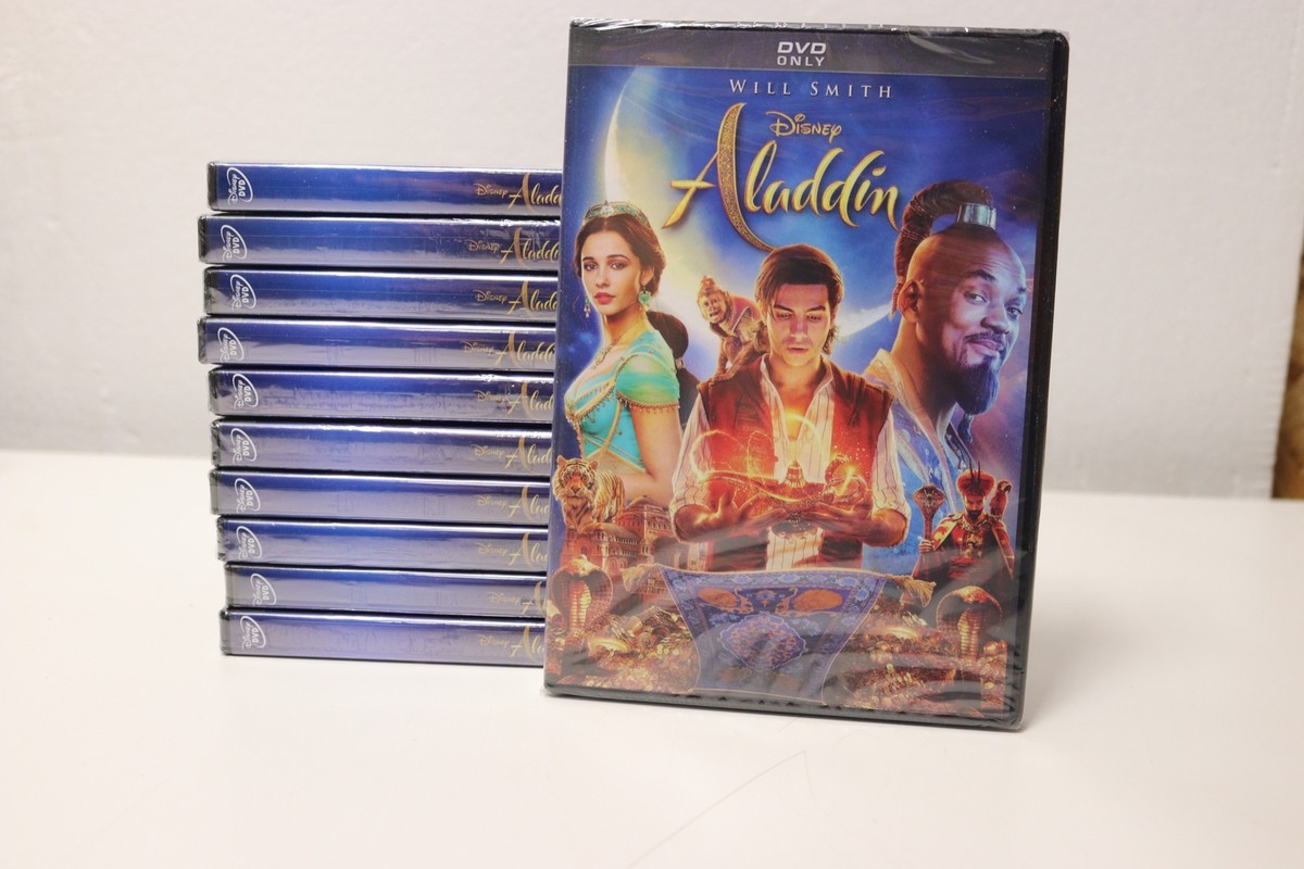 11x Lot New Sealed Live Action Aladdin DVD 2019 Disney | eBay