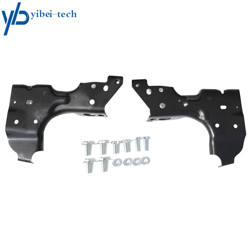 Chrome Rear Bumper Assembly For Chevy Silverado GMC Sierra 1500 2014-2017 2018 - Imagem 4 de 4