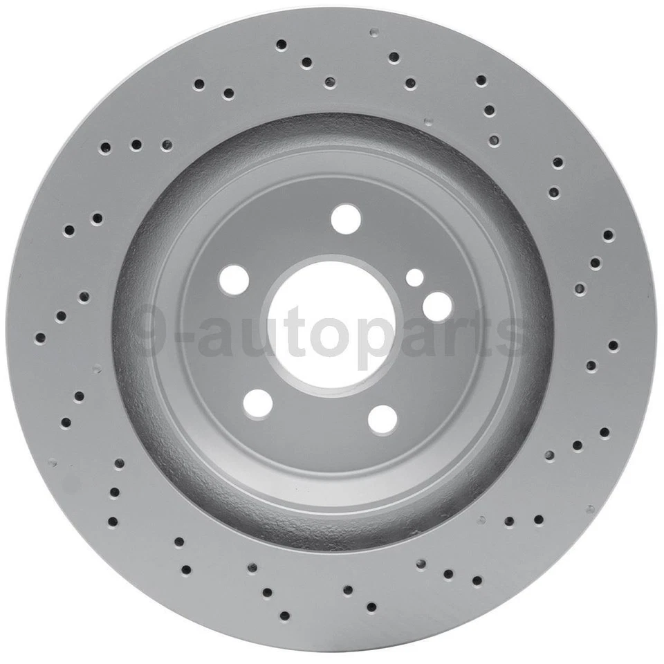 For 2015 2016 Mercedes-Benz SL400 DFC Front Rear Disc Brake Rotors - Image 4 of 4