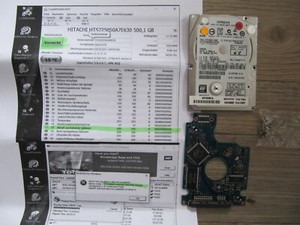 HGST Hitachi HTS725050A7E630 500GB - Festplattencontroller / 2,5"-HDD SATA (36)