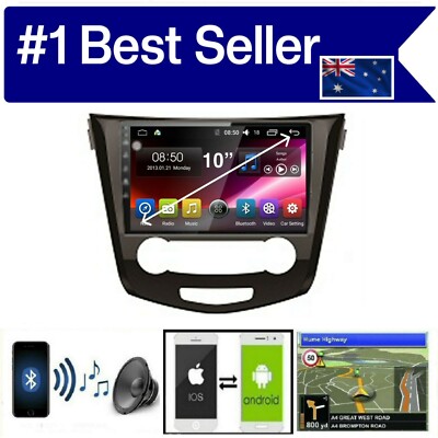 for NISSAN QASHQAI 2014-2019  GPS CARPLAY ANDROID AUTO CAMERA ODB DAB+ TPMS DVR