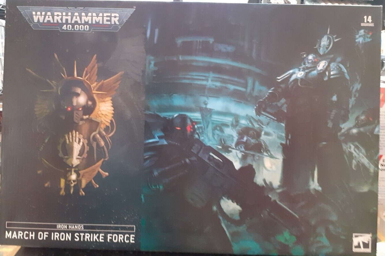 Games Warhammer 40.000 Iron Hands March of Iron Strike