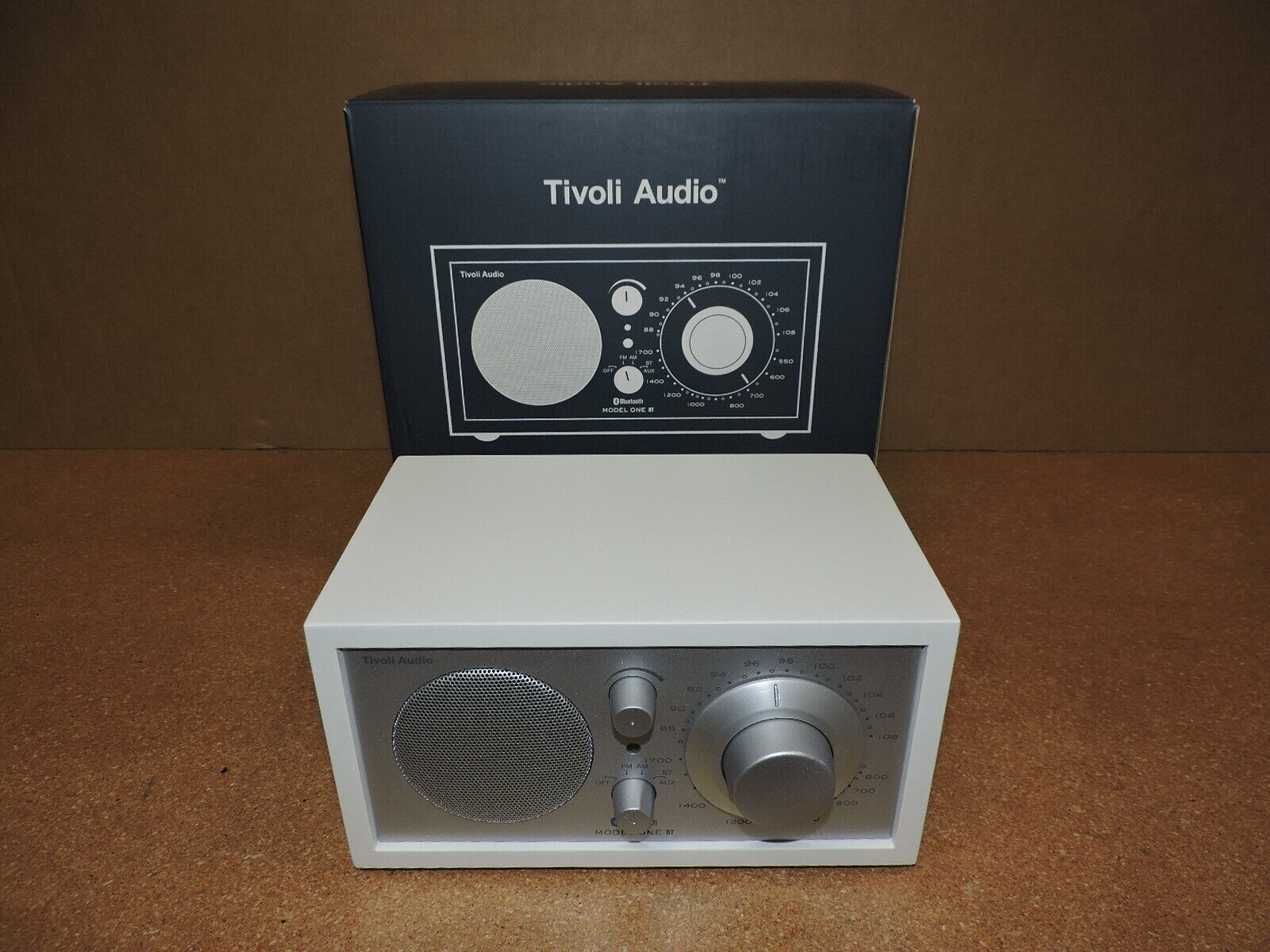 Tivoli Audio Model One Bluetooth Silver White AM Genuine Free Shipping Wholesale Radio FM