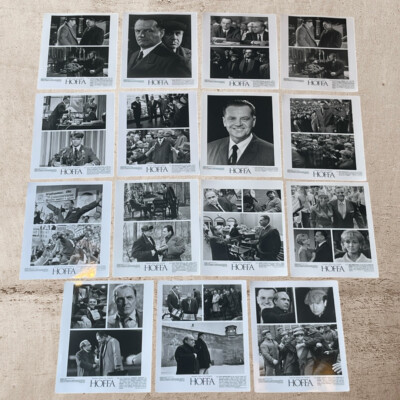 Lot (15) Original 1992 'HOFFA' Movie Press Photos! NICHOLSON, DeVITO & More!