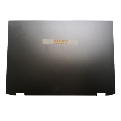  for MSI Summit E16 Flip MS-1591 Laptop LCD Back Cover Black (Grade B)