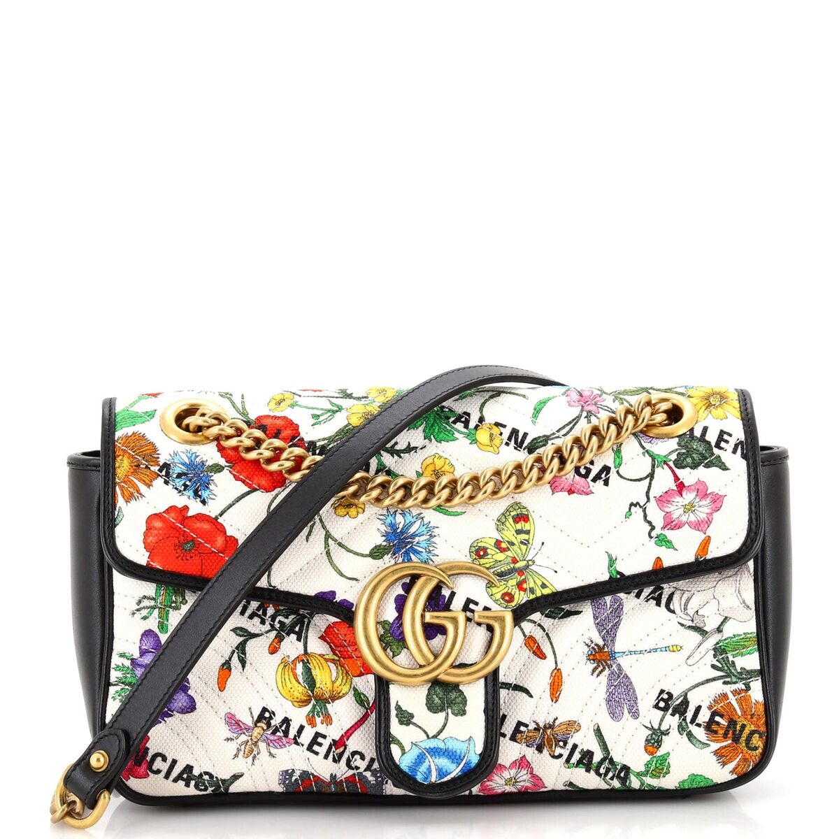 Gucci x Balenciaga The Hacker Project GG Marmont Flap Bag Gucci x Balenciaga The Hacker Project GG Marmont Flap Bag