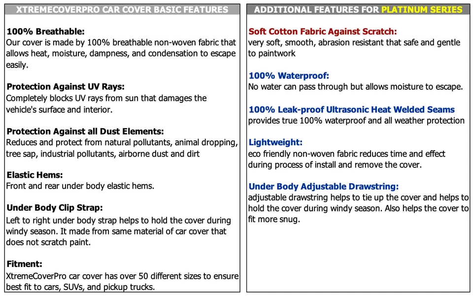 Cubierta de auto Xtremecoverpro para Ford F150 Supercrew 2019 2020 2021 platón de 6,5 ft Foto 4 de 4