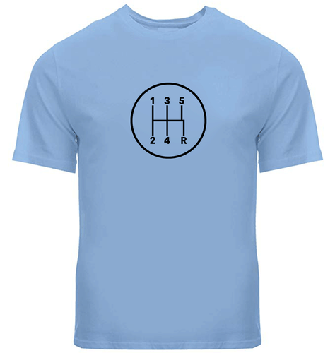 5 Speed Stick Unisex Shirts Manual Transmission Shift Pattern Mens Tee T-Shirt - Picture 30 of 33