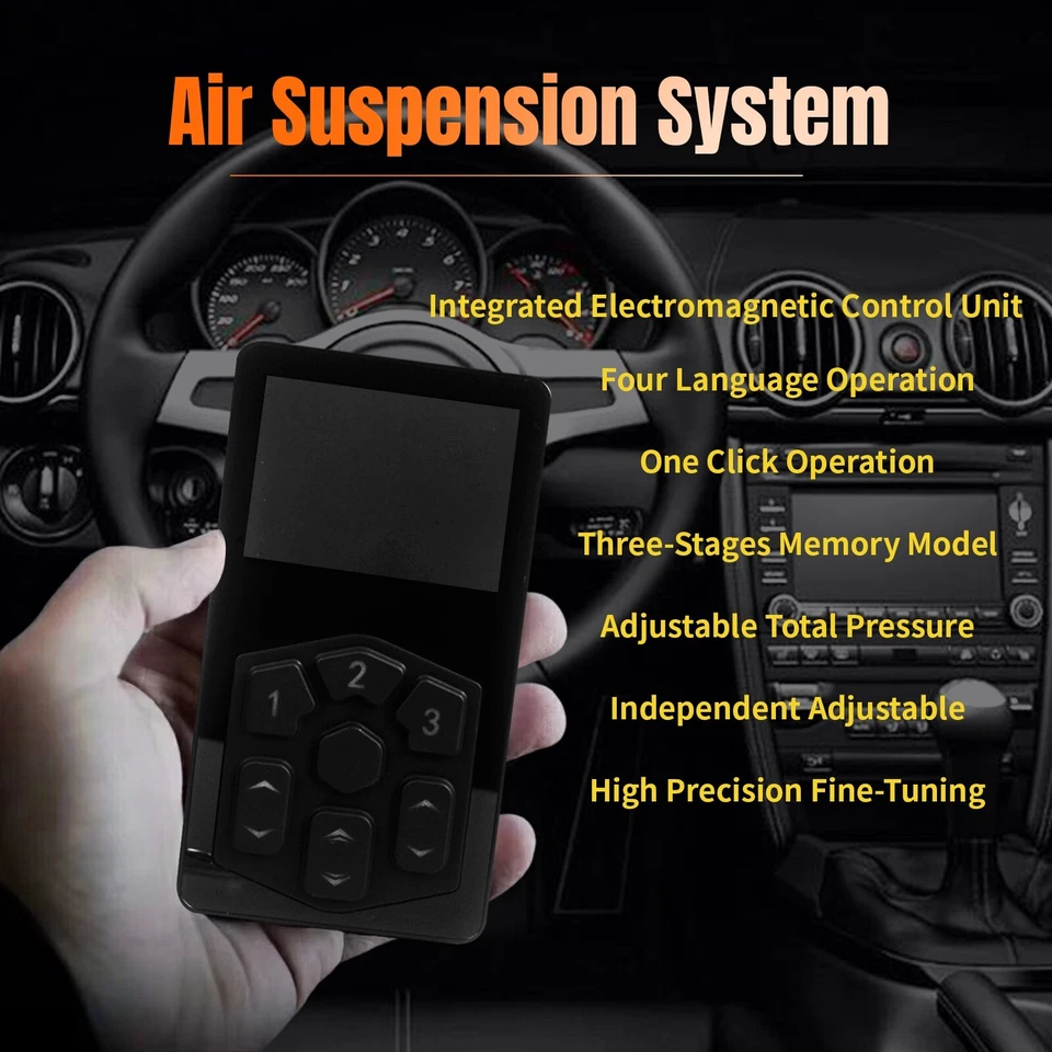 Air Management Kit Economy Edition Three-Segment Memory Air Ride Suspension Kit - Image 3 of 4