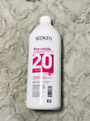new avenue NYC Redken Color Fusion Pro-oxide Volume 20 6%  1000ml /33.8oz New