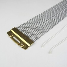 14" 20 Strands Snare Wire German Carbon Metal Snare Drum Wire with Two Straps