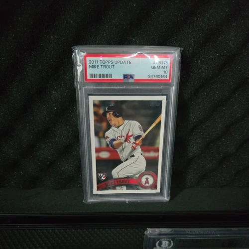 2011 Topps Update #US175 Mike Trout Angels RC Rookie PSA 10 GEM MINT