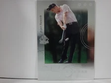 2001 SP Authentic Shotmakers Golf Card #S4 Jesper Parnevik