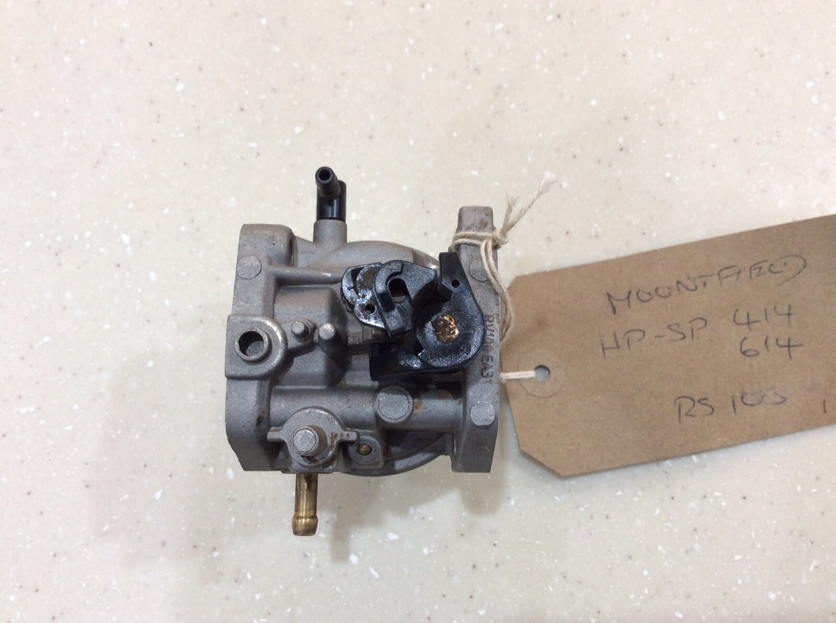Carburateur Complet Pour Tondeuse Mountfield HP414, SP414, HP164, SP164, M411PD, RS100 - Avec Bougie Et Tuyau