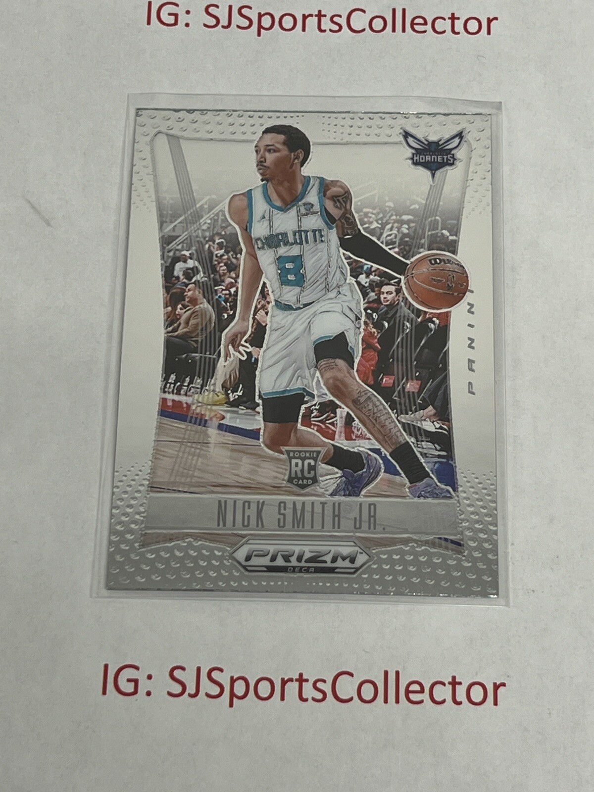 2023-24 Prizm Deca NBA #66 Nick Smith Jr RC Rookie Charlotte Hornets