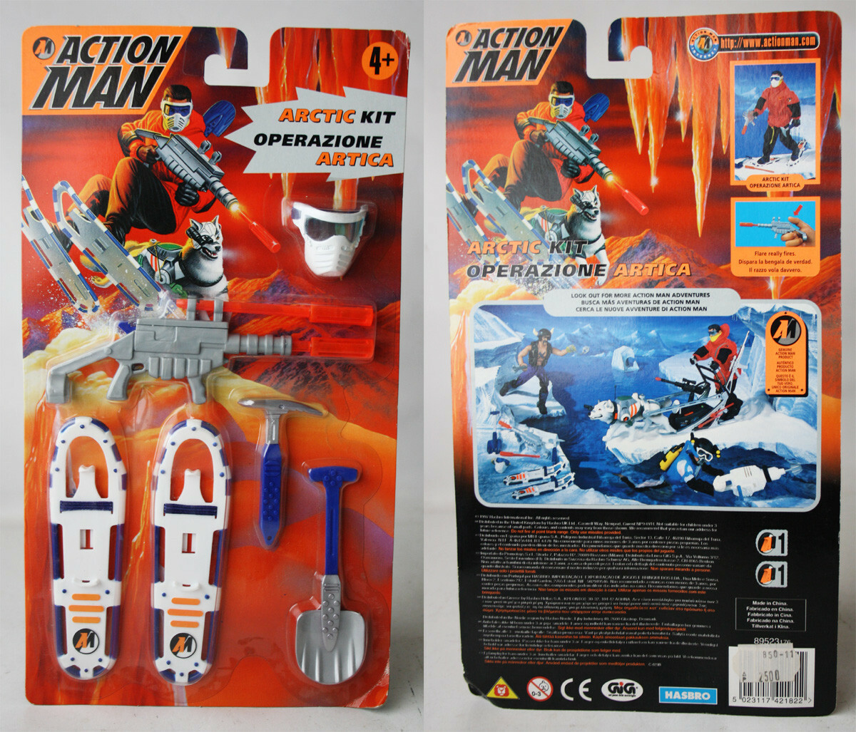 RARE VINTAGE 1997 ACTION MAN ARCTIC KIT NORTH POLE HASBRO NEW