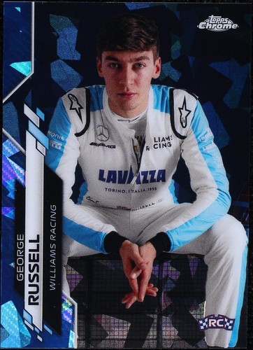 2020 Topps Chrome F1 Refractor #19 George Russell RC PSA 8 | eBay