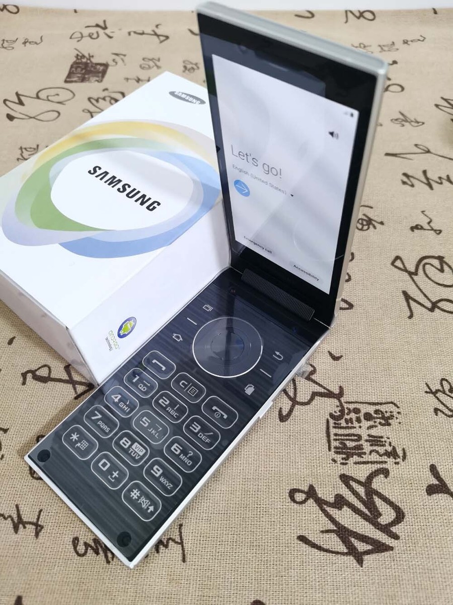 スマートフォン本体 Samsung w2018 Samsung W2018 (SM-W2018) Android Unlocked 4G Snapdragon 835