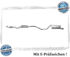 Auspuffanlage für Opel Corsa D 1.4 16V Auspuff Sport mit Chrome Endrohr